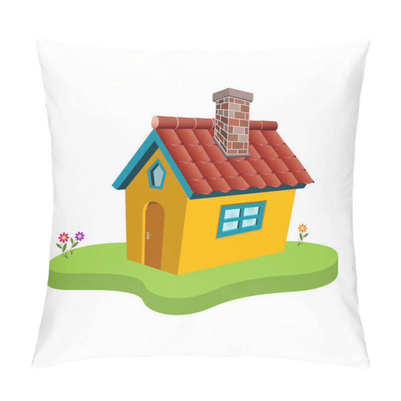 Personality  Whimsical House Design For Creative Projects Pillow Covers