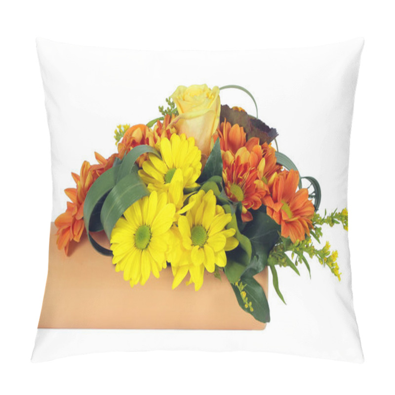 Personality  Colourfull Floral Arrangement Pillow Covers