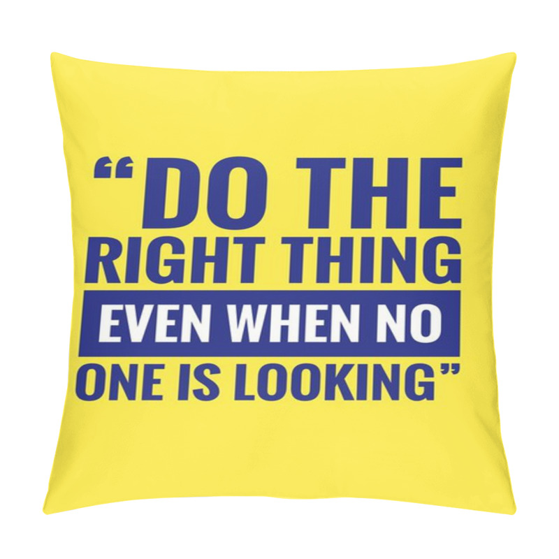 Personality  Positive Life Quote With Yellow Background, Success Quote. Pillow Covers