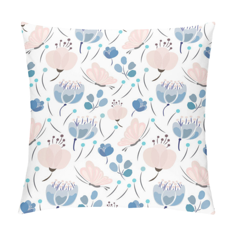 Personality  Leaves, Flowers, Butterflies Pillow Covers