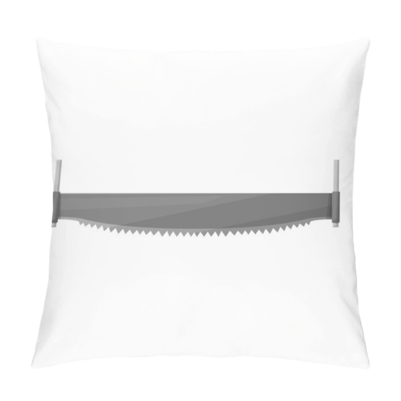 Personality  Isolated Object Of Saw And Hacksaw Icon. Graphic Of Saw And Equipment Stock Symbol For Web. Pillow Covers