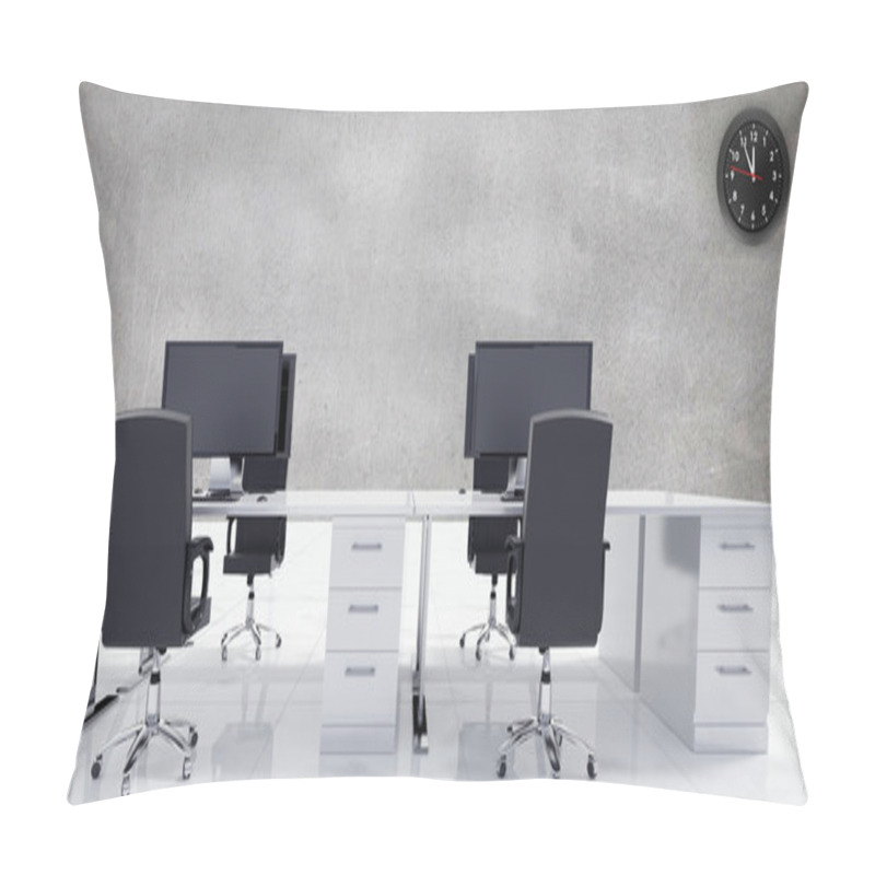 Personality  Composite Image Of Office Furniture Pillow Covers