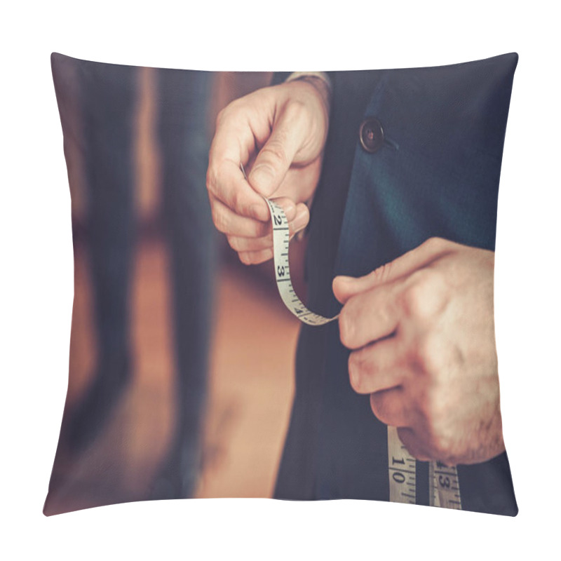 Personality  Tailor In His Workshop Pillow Covers