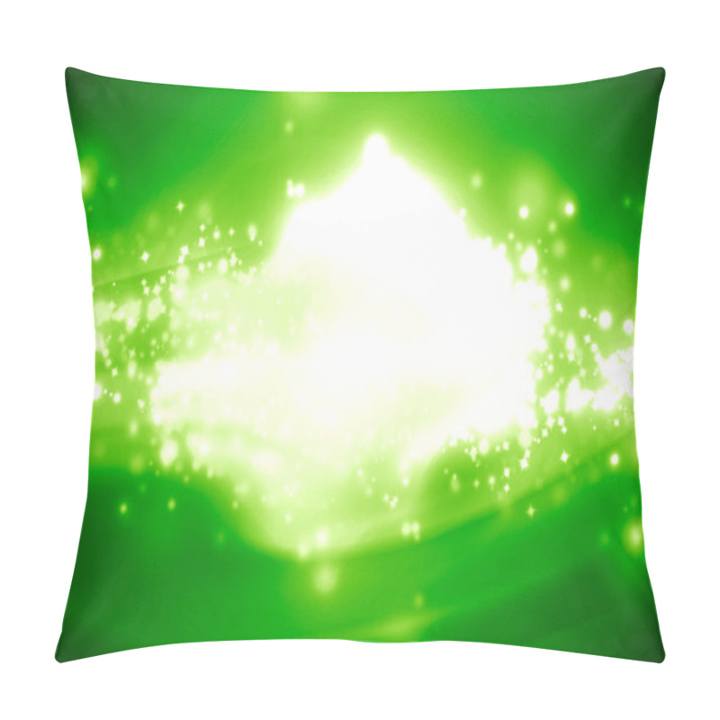 Personality  Green Background Pillow Covers