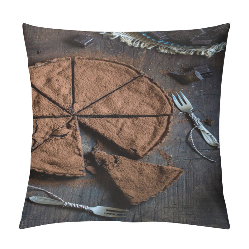 Personality  Chocolate Tart Pillow Covers