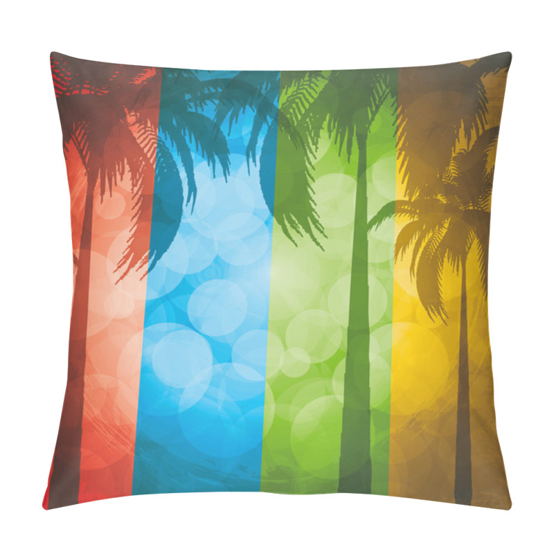 Personality  Tropical Background Pillow Covers