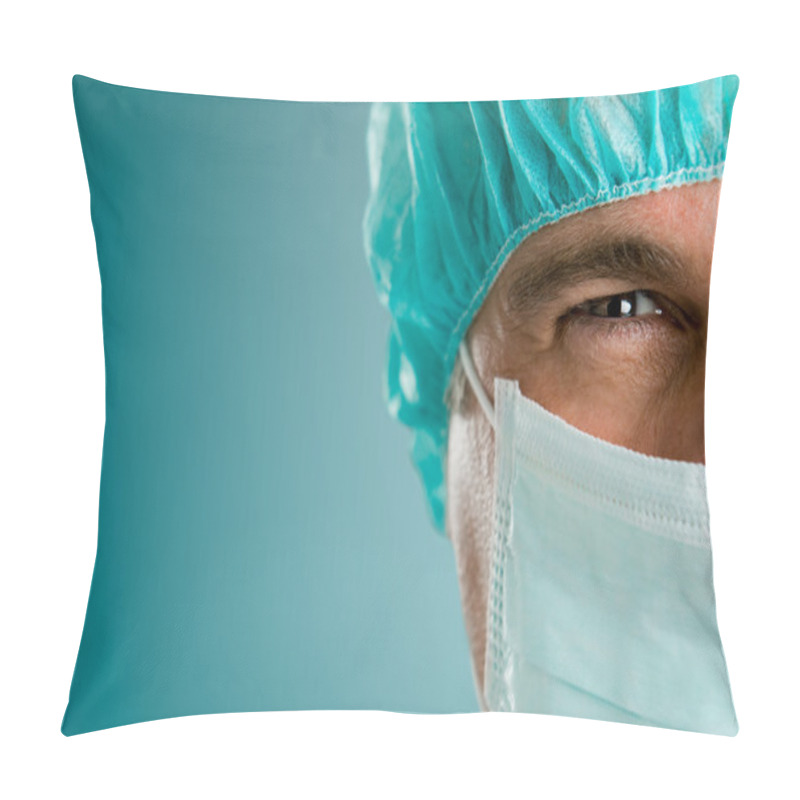 Personality  Absorbed Surgeon Closeup Pillow Covers