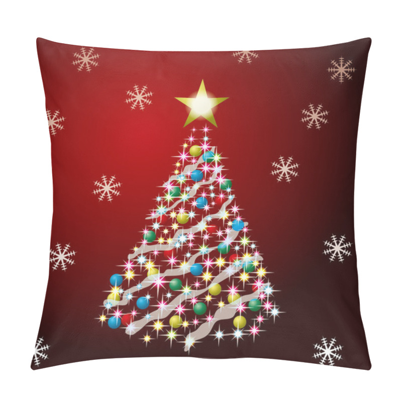 Personality  Christmas Tree Pillow Covers