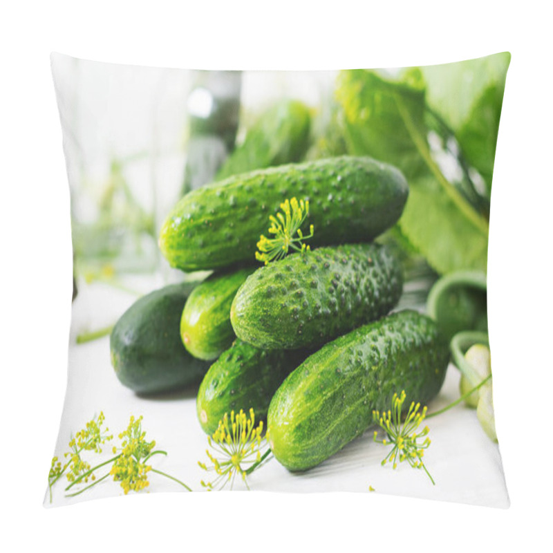 Personality  Preparation Pickled Marinated Cucumbers Pillow Covers