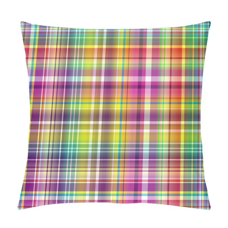 Personality  Seamless Vivid Rainbow Pattern Pillow Covers