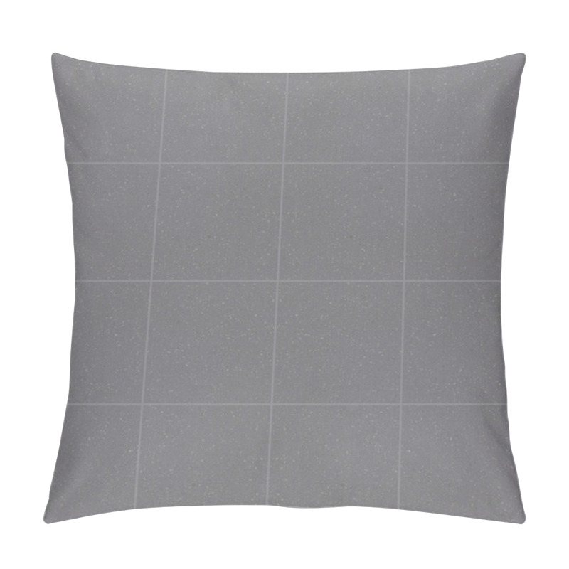 Personality  Gray Square Tiles Arranged In A Grid Pattern, Suited For Backgrounds Or Design Uses. Seamless Pattern Pillow Covers