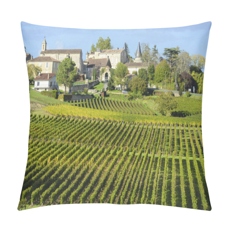 Personality  Vineyards Of Saint Emilion, Bordeaux Vineyards Pillow Covers