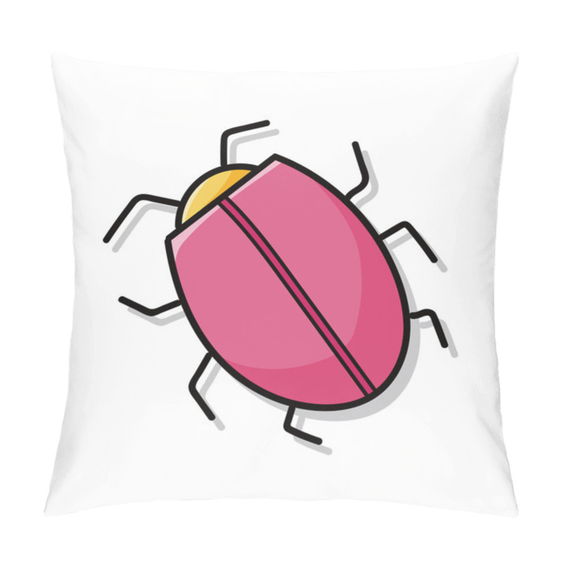 Personality  Website Bug Doodle Pillow Covers