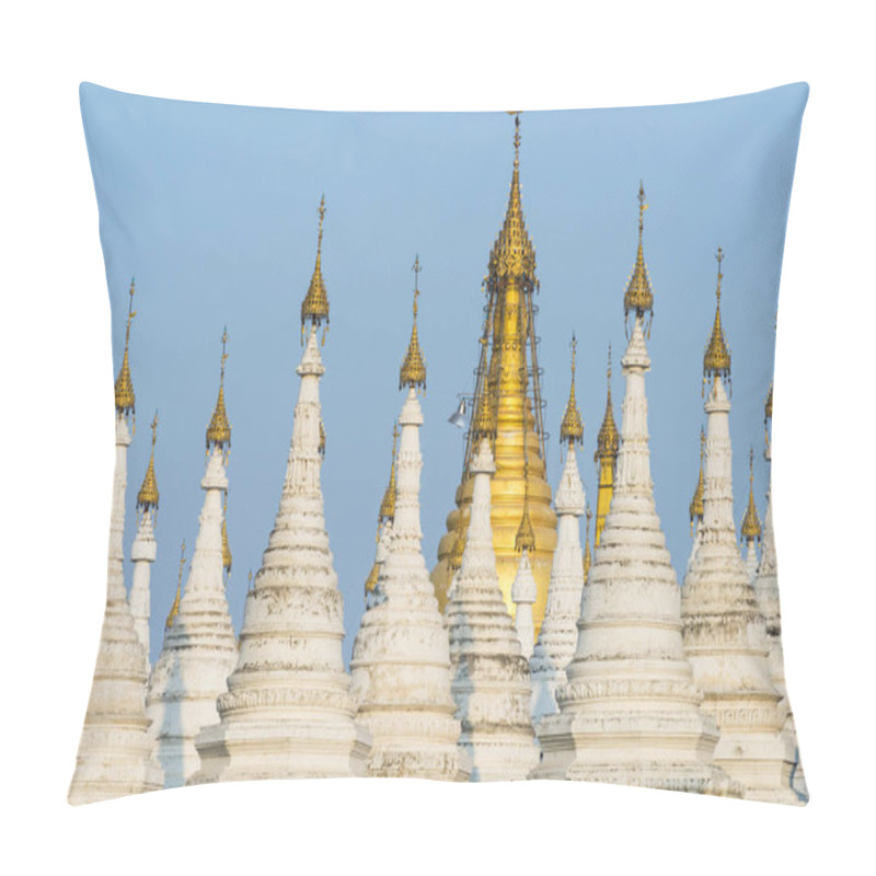 Personality  White Kuthodaw Pagoda Pillow Covers