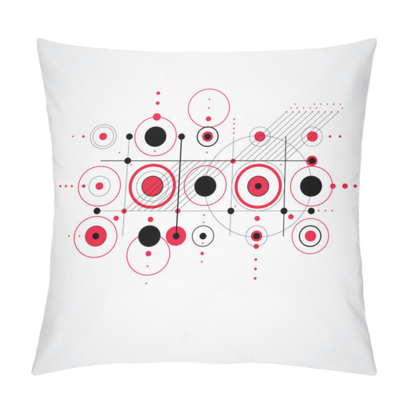 Personality  Bauhaus Retro Style Pillow Covers