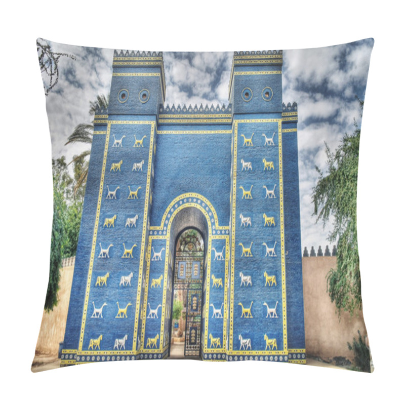 Personality  Ishtar Gates In Babylon Pillow Covers