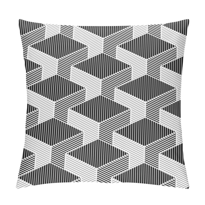 Personality  Contrast Symmetric Seamless Pattern Pillow Covers