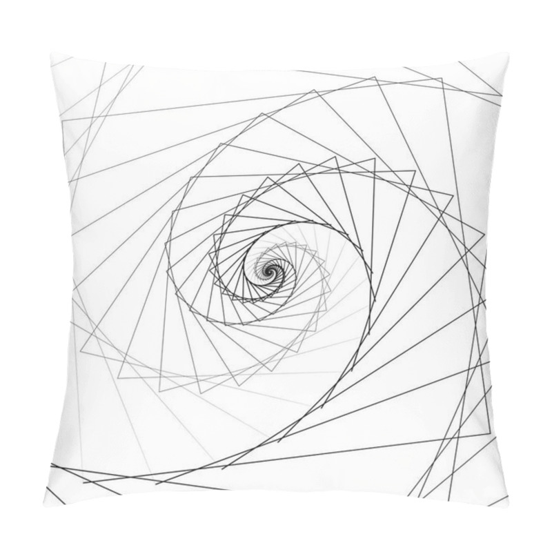 Personality  Ripple Pattern With Concentric Squares Pillow Covers