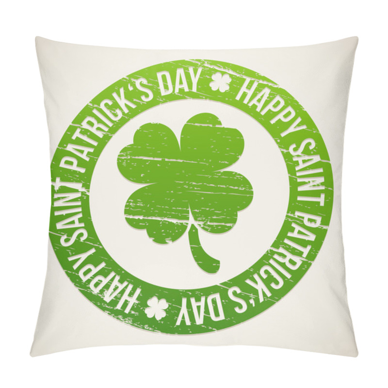 Personality  Four-leaf Clover Stamp Pillow Covers