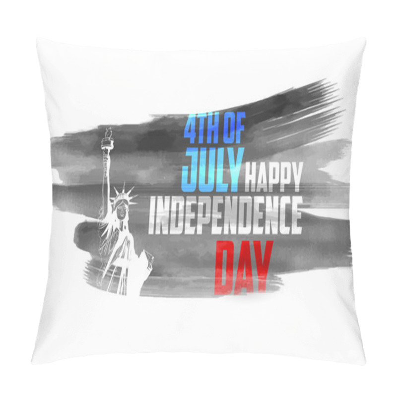 Personality  Fourth Of July Happy Independence Day America Pillow Covers