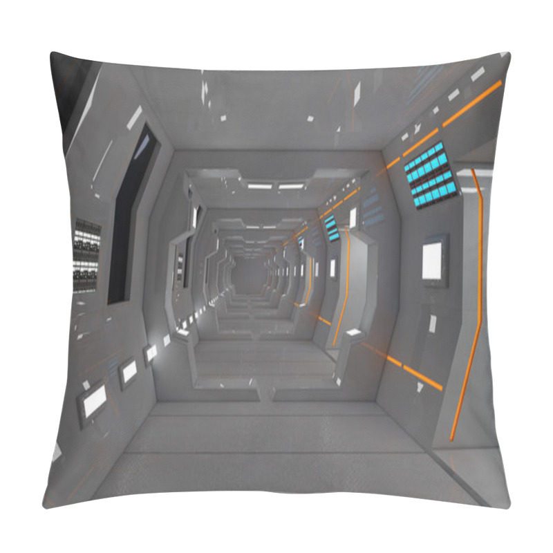 Personality  Futuristic Space Ship Pillow Covers