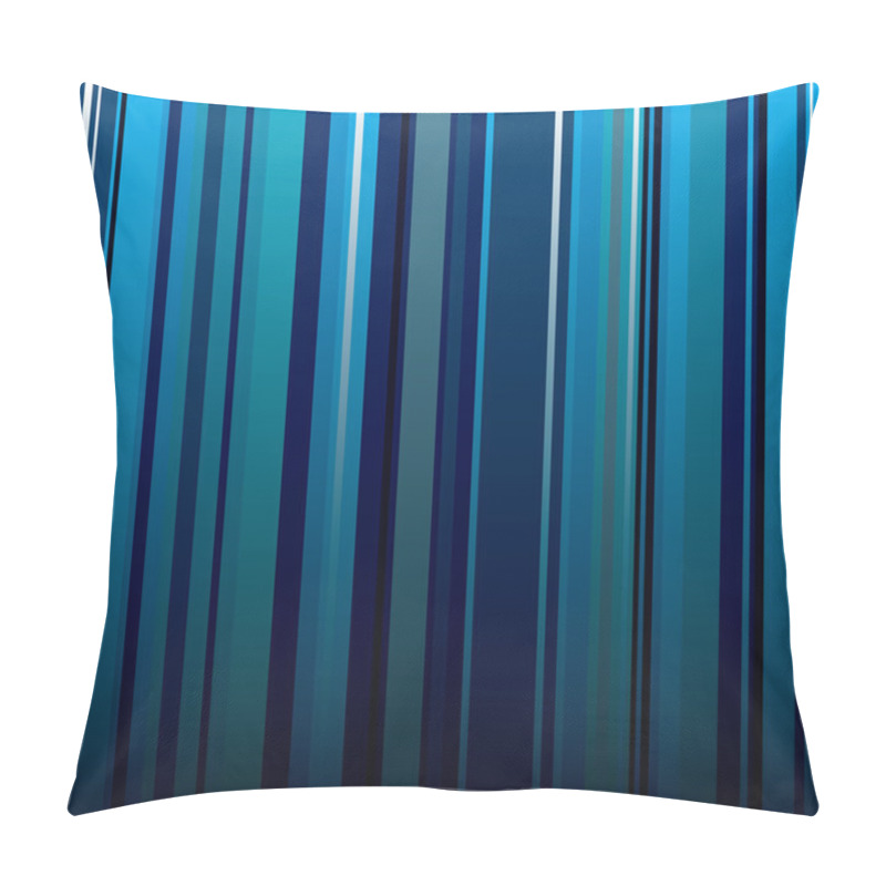 Personality  Wallpaper Stripe Blue Pillow Covers