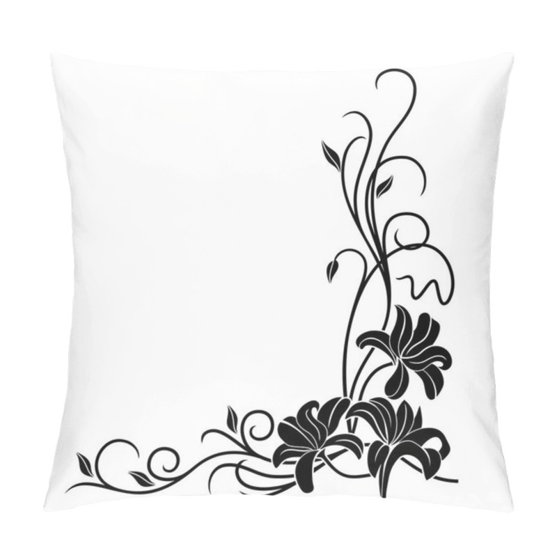 Personality  Vector Floral Pattern. Pillow Covers