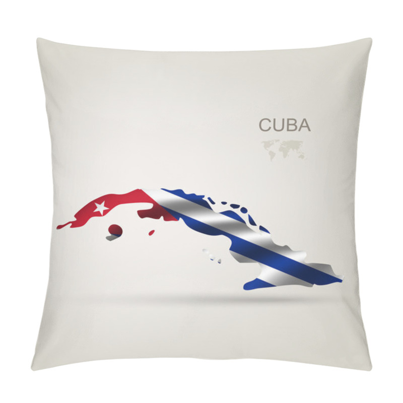 Personality  Flag Of Cuba As A Country Pillow Covers