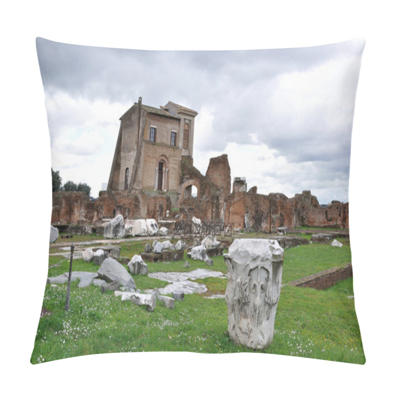 Personality  Palatine Hill In Rome Pillow Covers