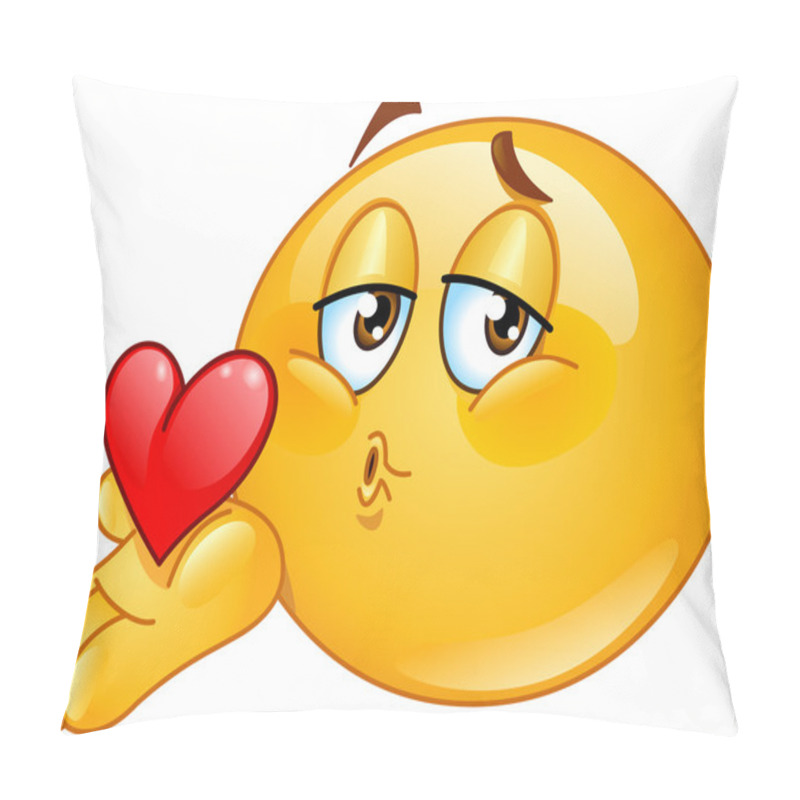 Personality  Blowing Kiss Male Emoticon Pillow Covers