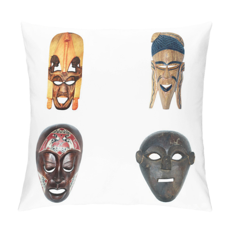 Personality  African Masks (collection) Pillow Covers