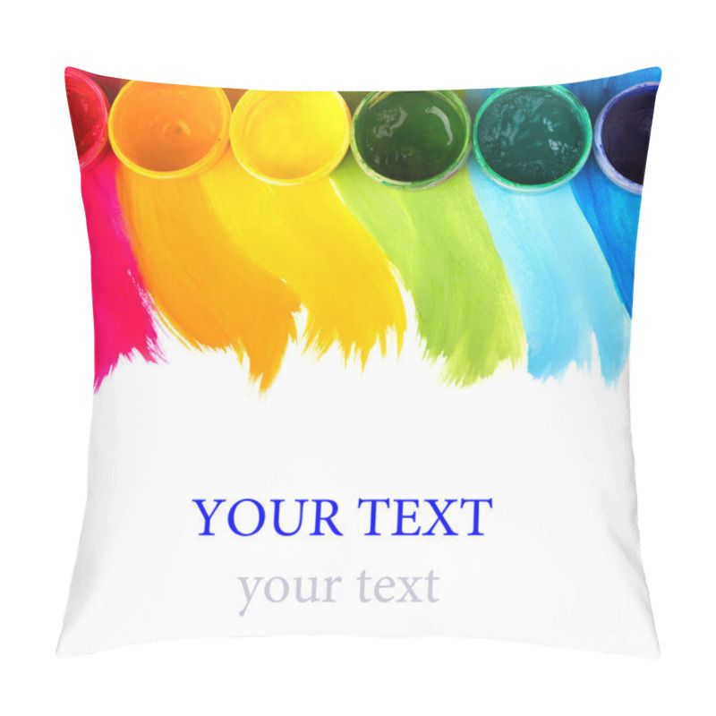 Personality  Art Studio Paints, Palette Pillow Covers