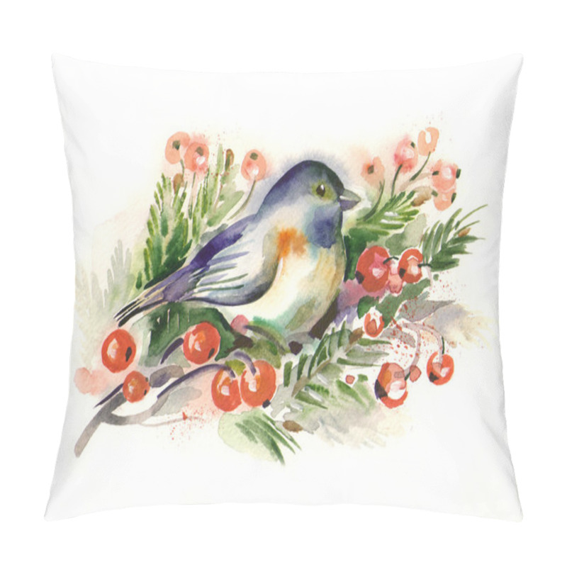 Personality  Bird On Branch Pillow Covers