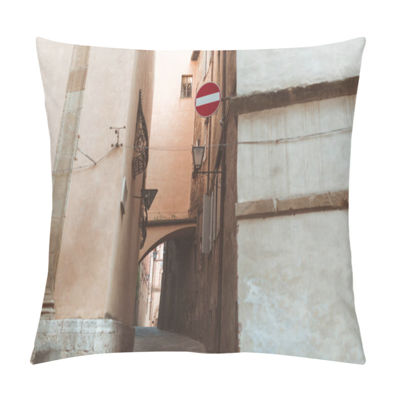 Personality  Road Sign Pillow Covers