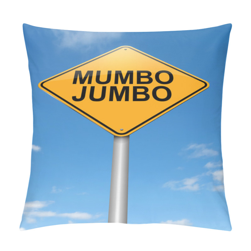 Personality  Mumbo Jumbo Concept. Pillow Covers