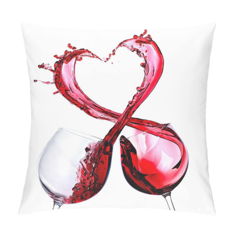 Personality  Glasses Of Red Wine  Pillow Covers