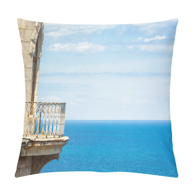 Personality  Seascape From The Castle Swallow's Nest In Summer, Crimea Pillow Covers