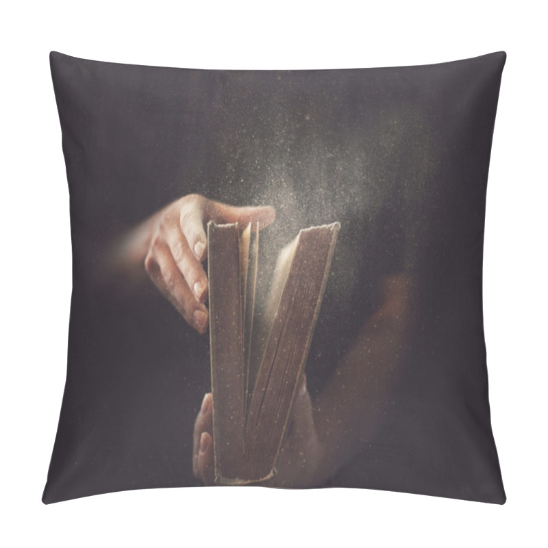 Personality  Old Dusty Book Pillow Covers