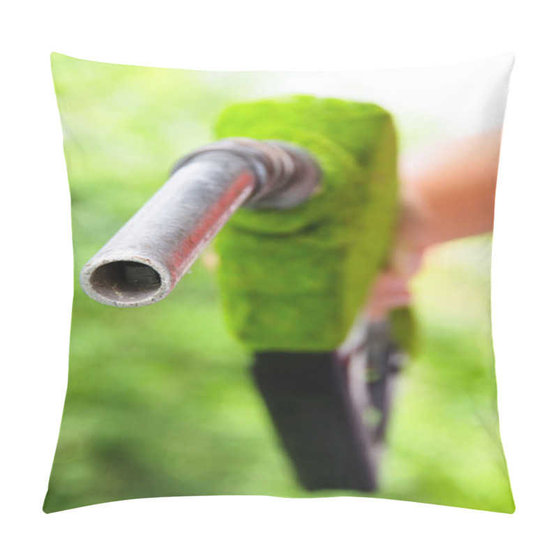 Personality  Green Fuel Nozzle Pillow Covers