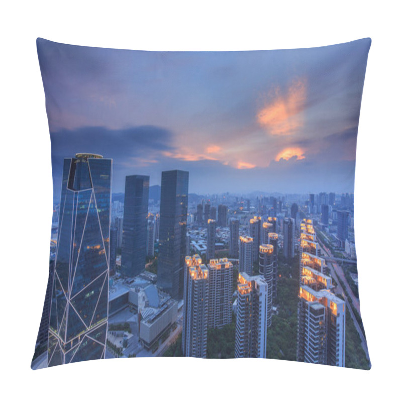 Personality  Xiamen Strait International Community, China Aviation Zijin Square Pillow Covers