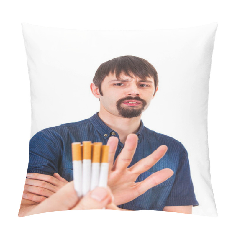 Personality  Man Deny A Cigarettes Pillow Covers