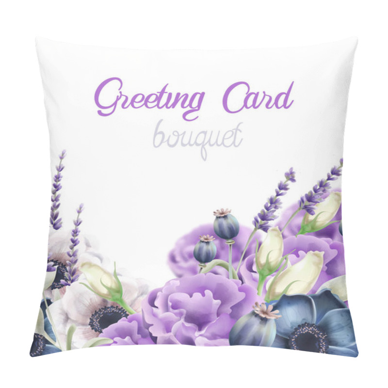 Personality  Autumn Flowers Greeting Card Pillow Covers