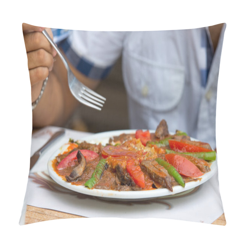 Personality  Turkish Iskender Doner Pillow Covers