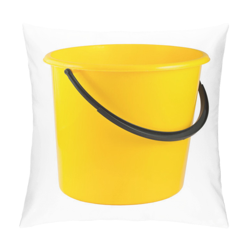 Personality  Yellow Plastic Bucket Pillow Covers