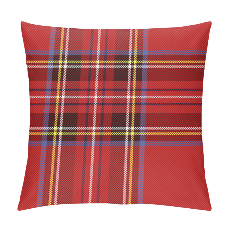 Personality  Tartan Pattern. Scottish Cage Background Pillow Covers