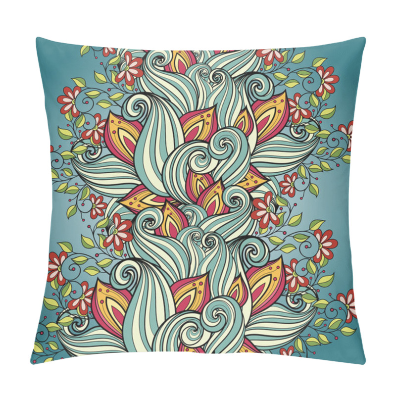 Personality  Floral Pattern Pillow Covers