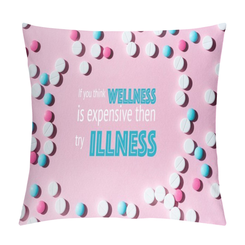 Personality  Frame From Medical Pills Pillow Covers