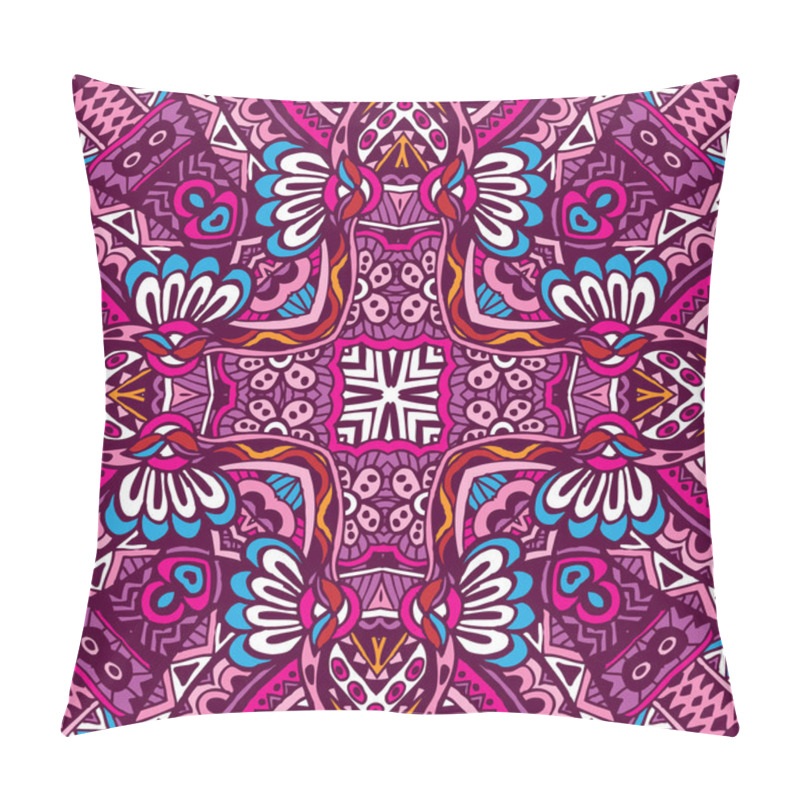 Personality  Ethnic Seamless Pattern Ornamental  Pillow Covers