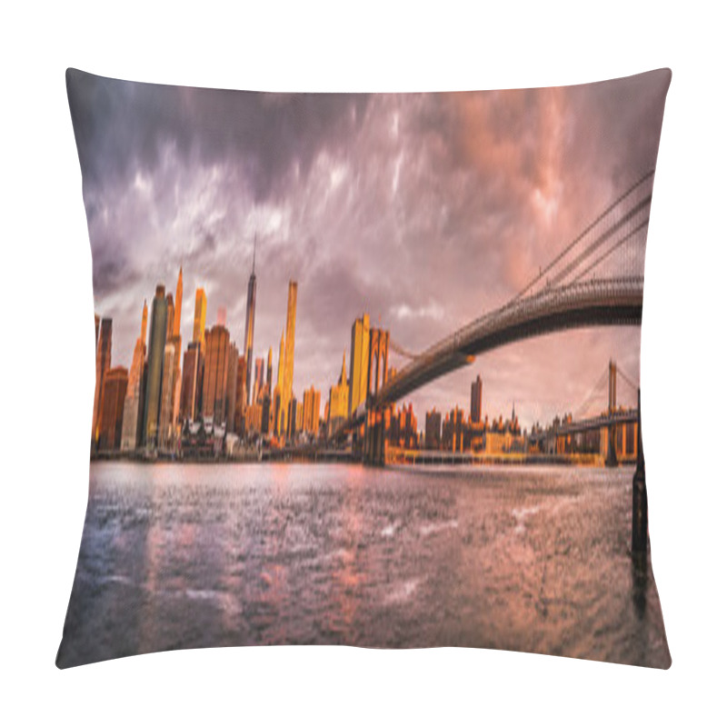 Personality  New York Sunrise Pillow Covers