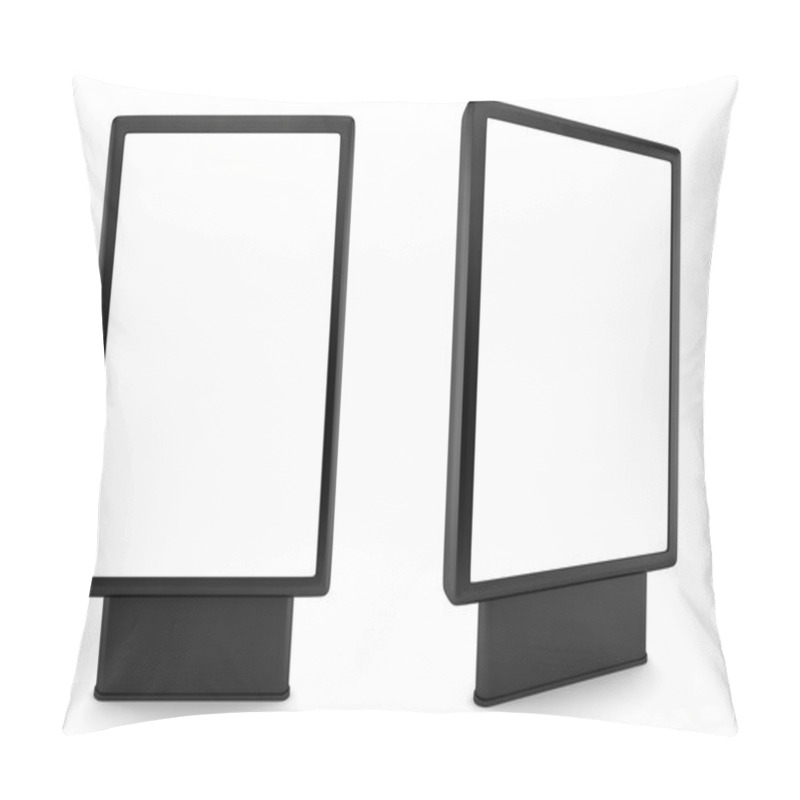 Personality  Blank Advertising Billboard Isolated Pillow Covers